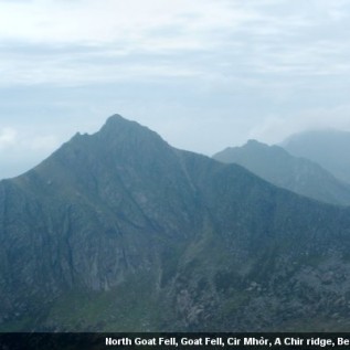 Panorama of Goat Fell area 2002