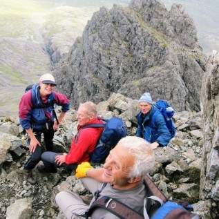 Chamois Club on Pinnacle Ridge Sgur nan Billean 2013