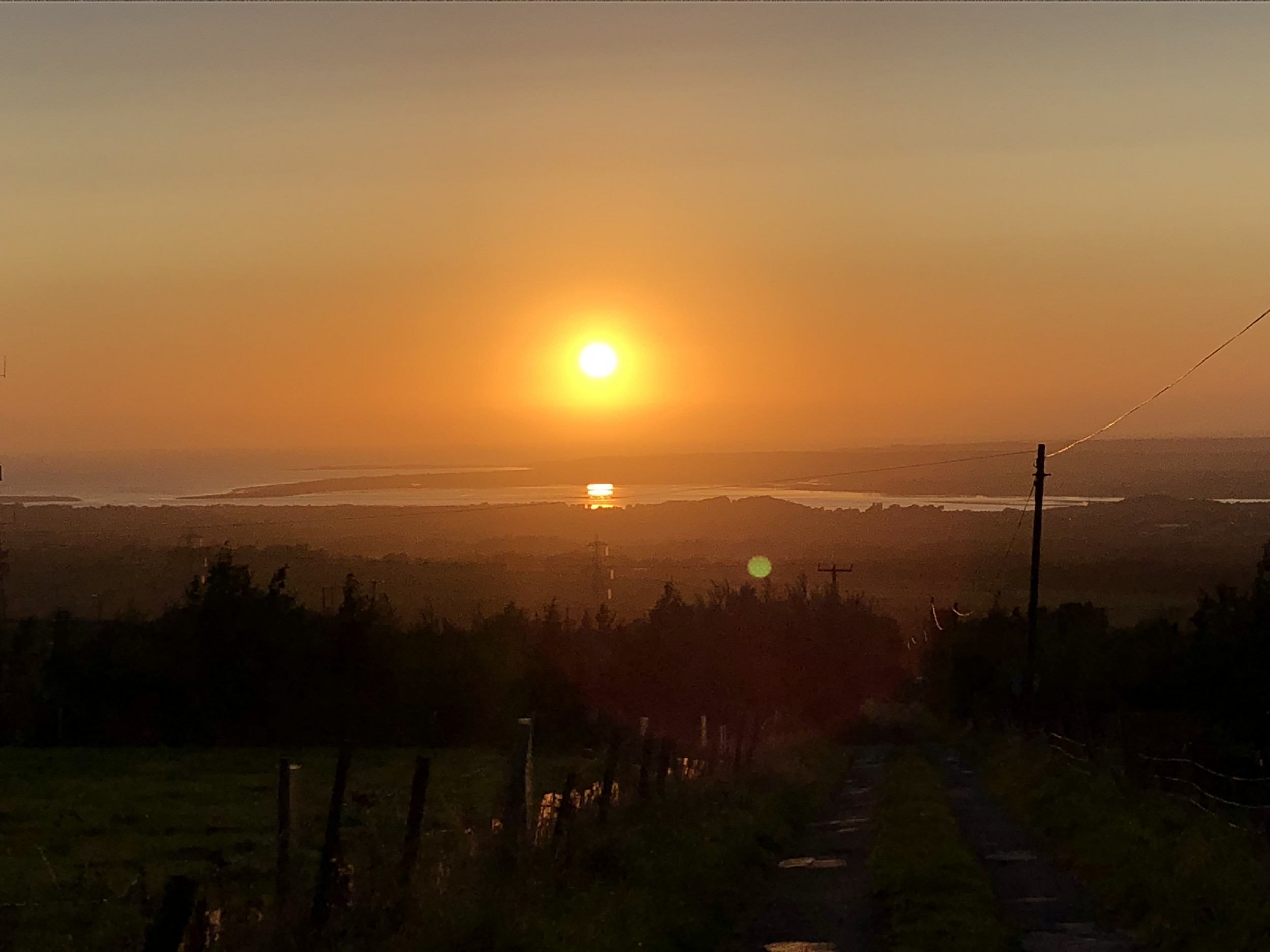 sunset in Snowdonia